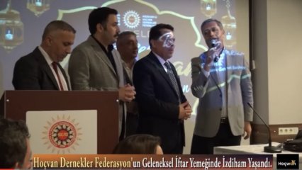 Hoçvan Dernekleri Federasyonu Prof. Dr. Ahmet Özer’in Katılımı’na Yoğun İlgi